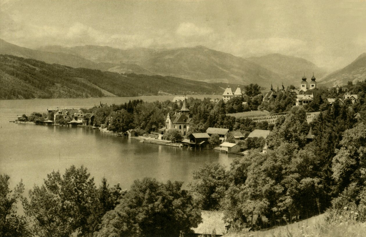 Millstatt am See, Karinthië, Oostenrijk, ca. 1935 door Unbekannt