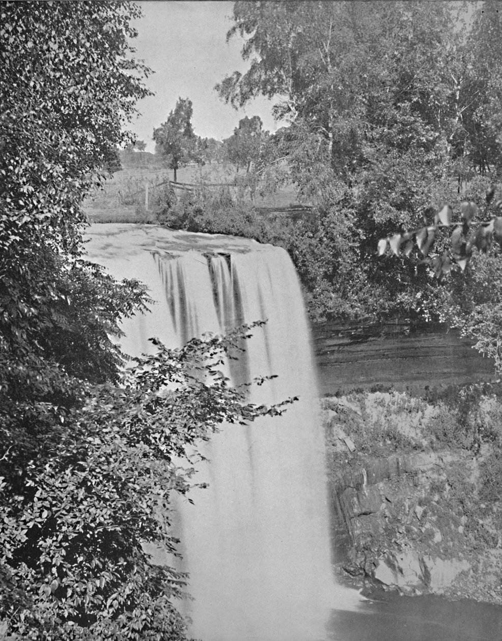 Minnehaha-watervallen, Minn. door Unbekannt