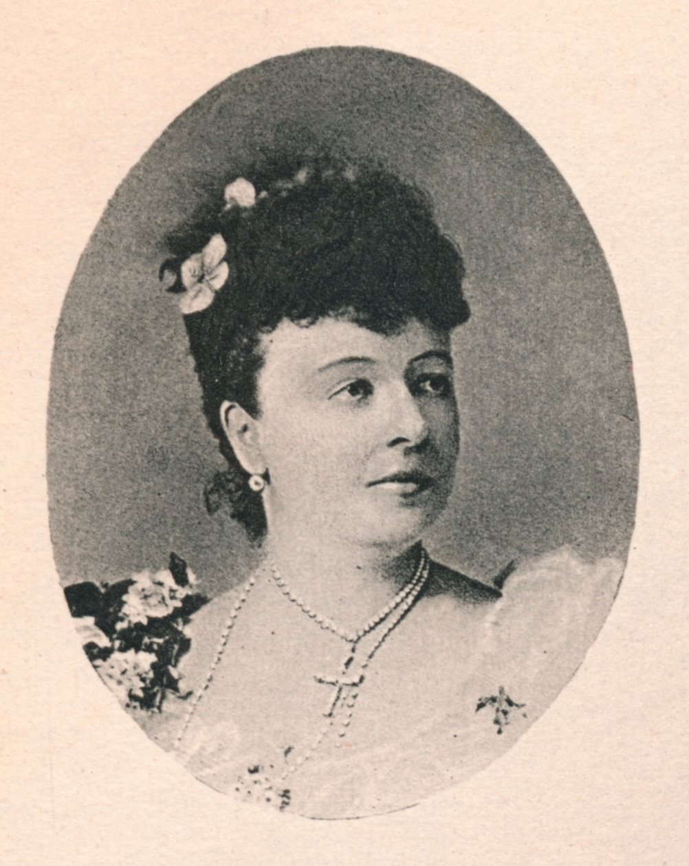 Mme. Albani, 1895 door Unbekannt