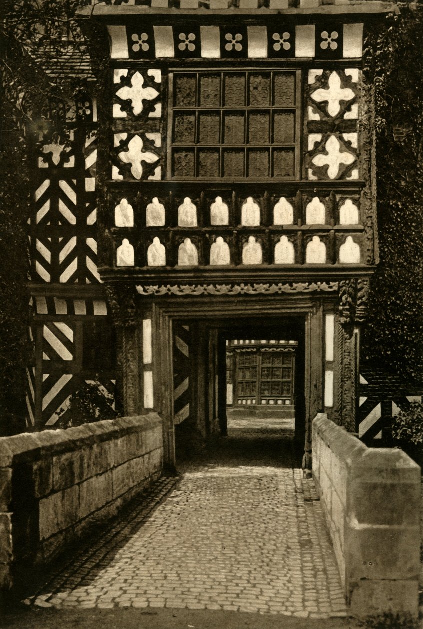 Moreton Old Hall, Congleton, 1920 door Unbekannt