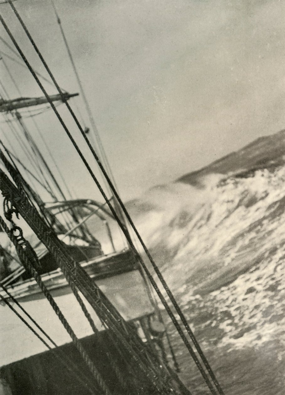 Bergachtige zeeën, ca. 1908, 1909 door Unbekannt