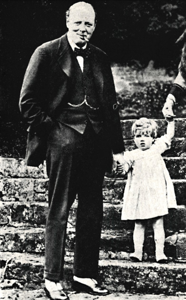 Mr. Churchill met Zijn Dochter door Unbekannt