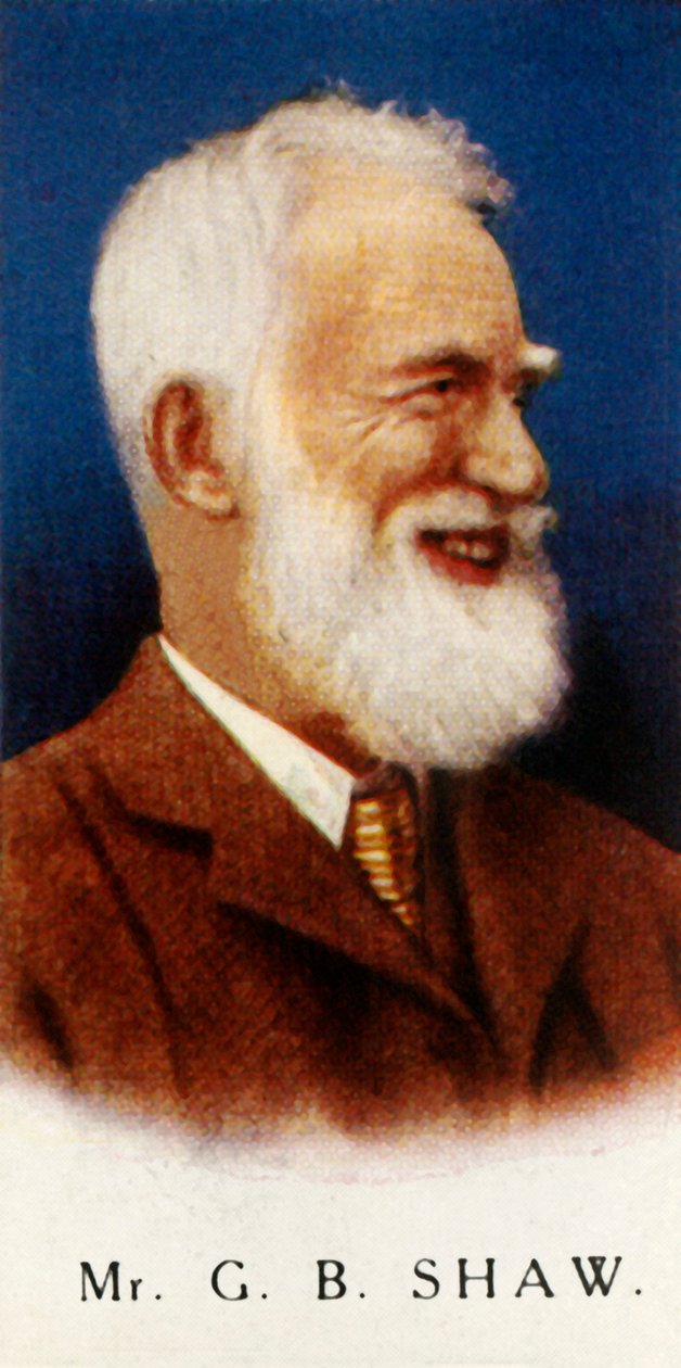 Mr. G. B. Shaw, 1927 door Unbekannt