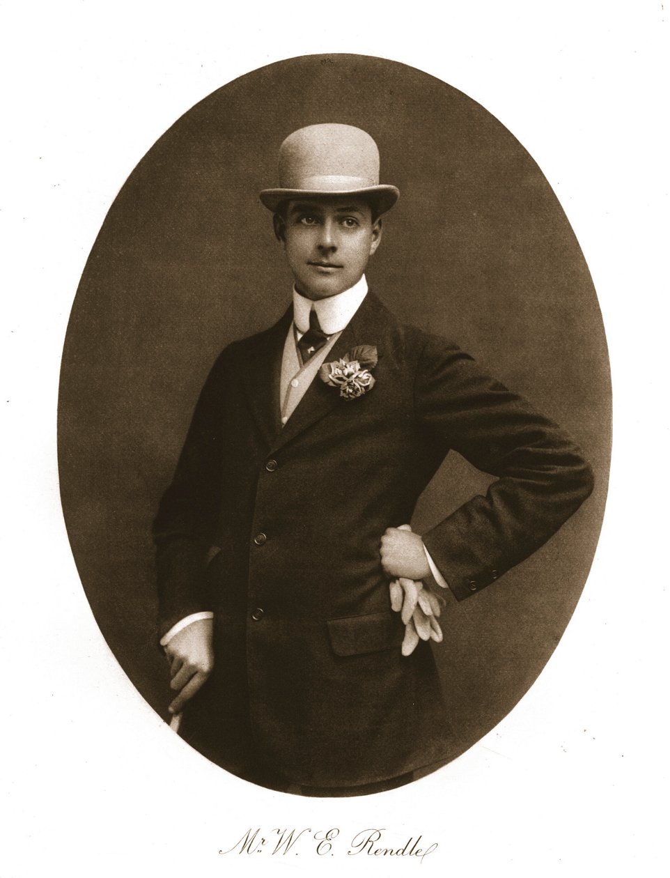 Mr. W.E. Rendle, 1911 door Unbekannt