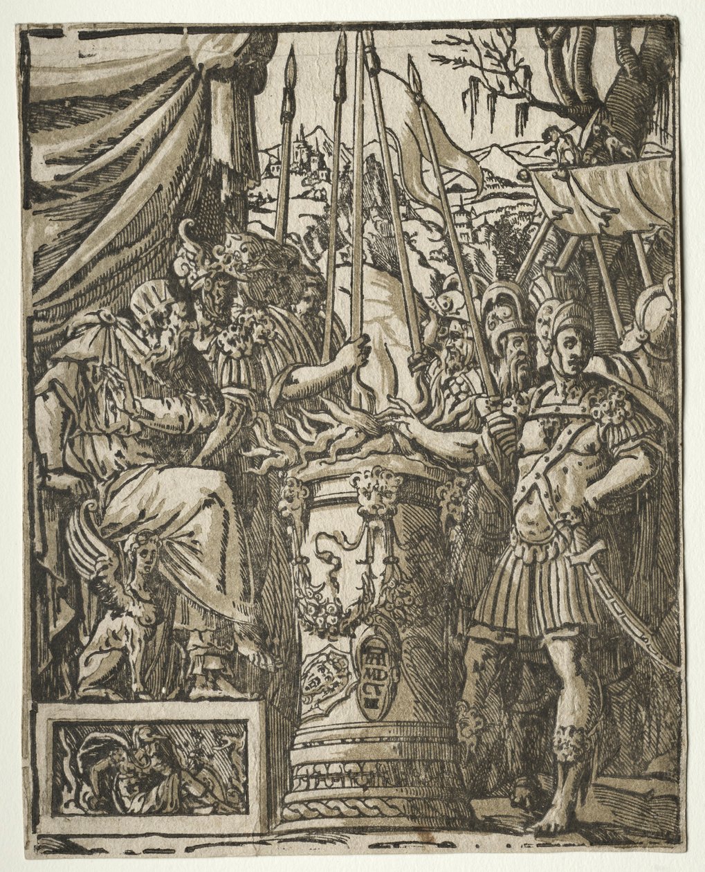 Mucius Scaevola, 1608 door Unbekannt