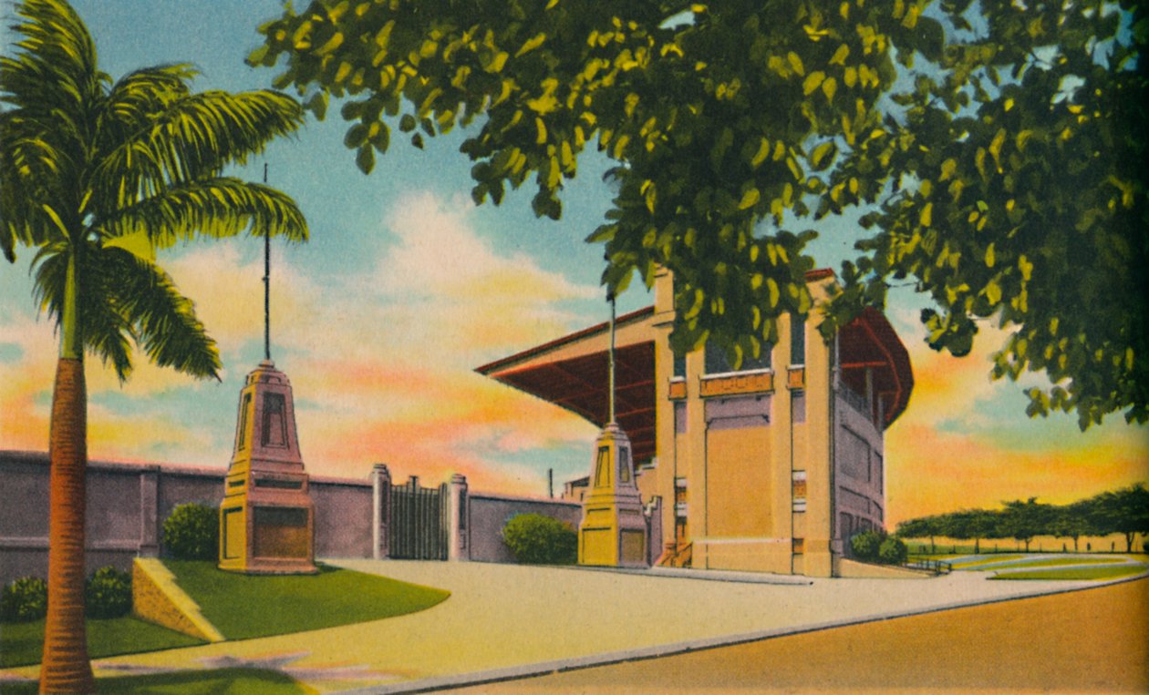 Gemeentelijk Stadion, Barranquilla, ca. 1940s door Unbekannt