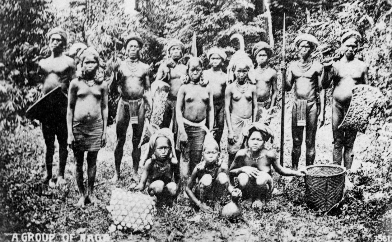 Naga-volk, India, 20e eeuw door Unbekannt