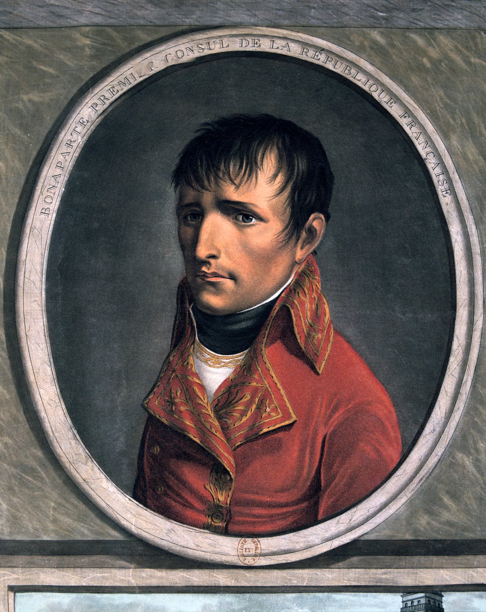 Napoleon Bonaparte door Unbekannt