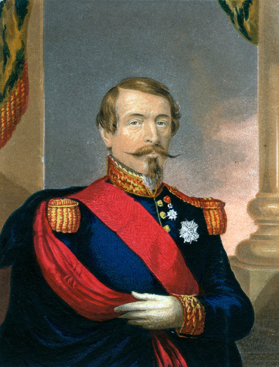 Napoleon III, keizer van Frankrijk, 19e eeuw door Unbekannt
