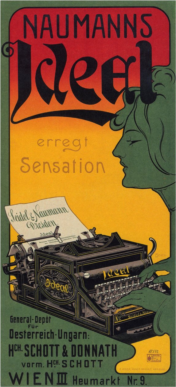 Naumanns ideaal, 1905 door Unbekannt