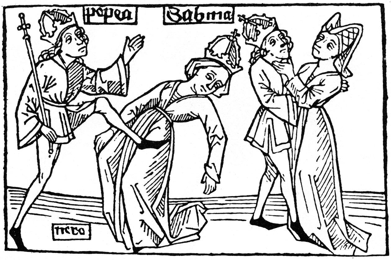 Nero en Poppaea, 1479 1964 door Unbekannt