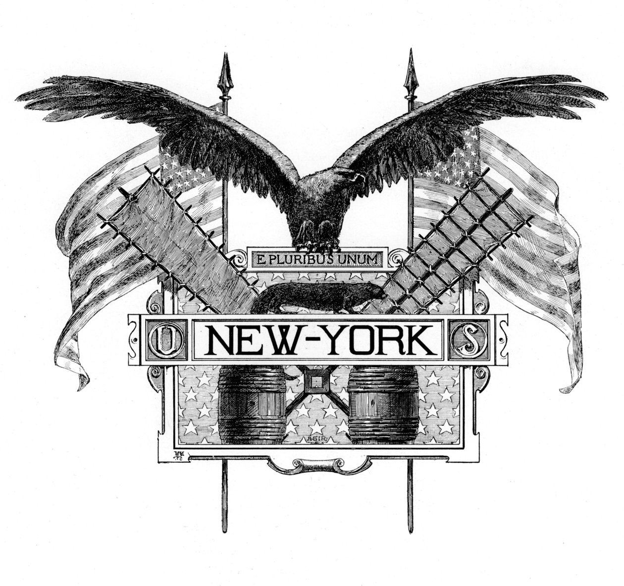 New York door Unbekannt