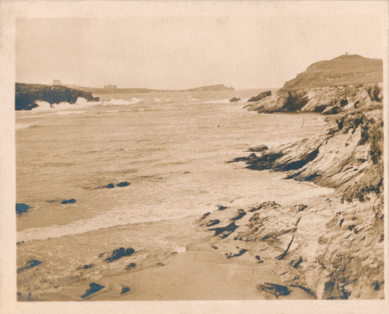 Newquay vanaf Porth door Unbekannt