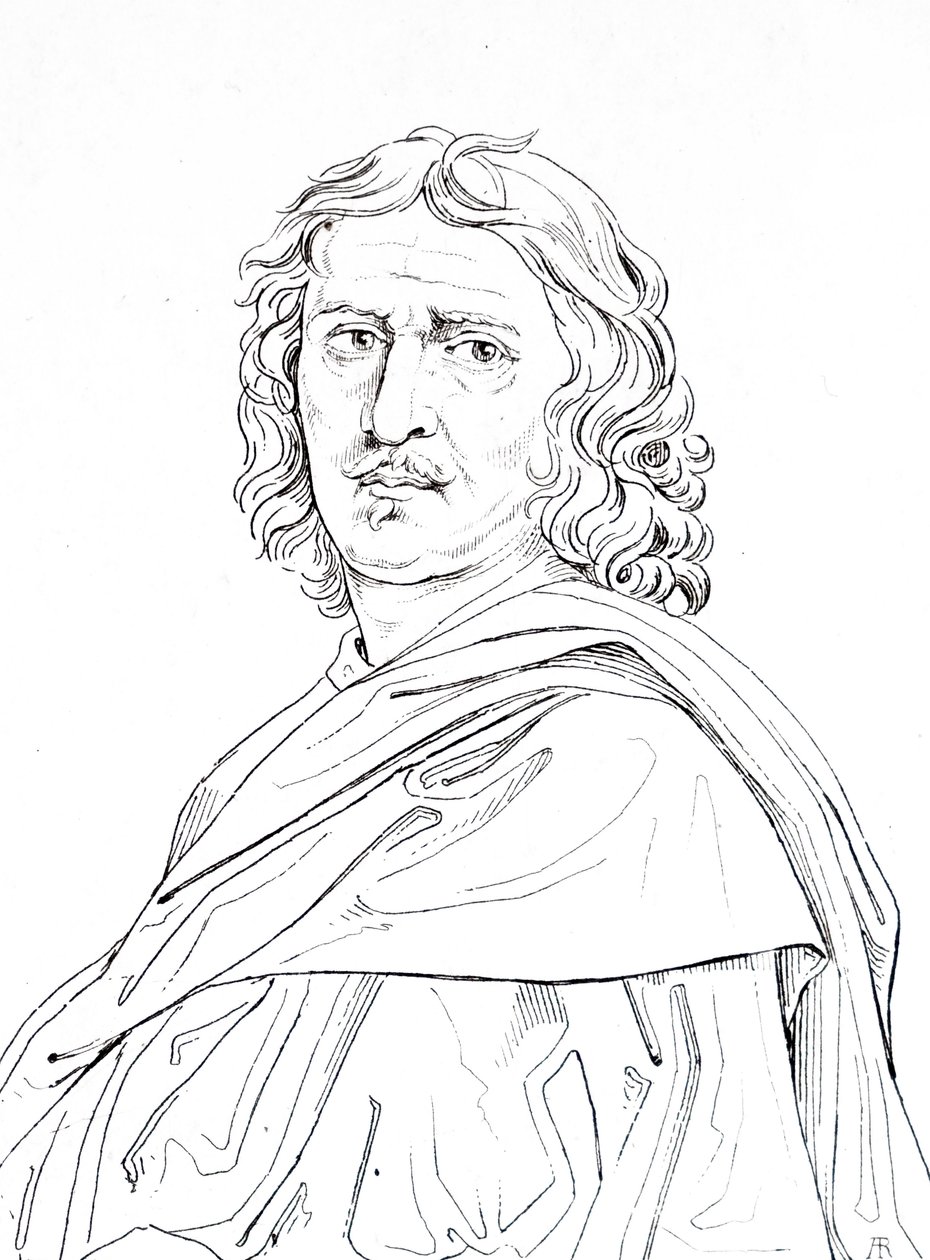 Nicolas Poussin door Unbekannt