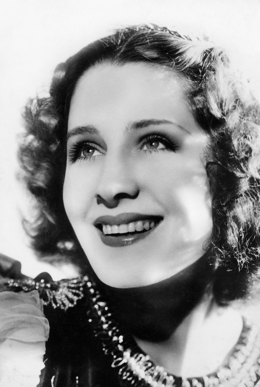Norma Shearer 1902-1983, Canadese actrice, ca. 1930s-1940s door Unbekannt