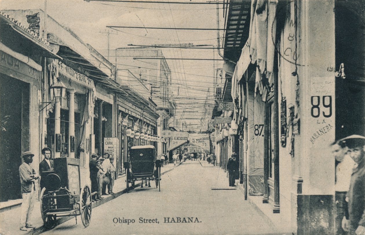 Obispo Street, Havana door Unbekannt