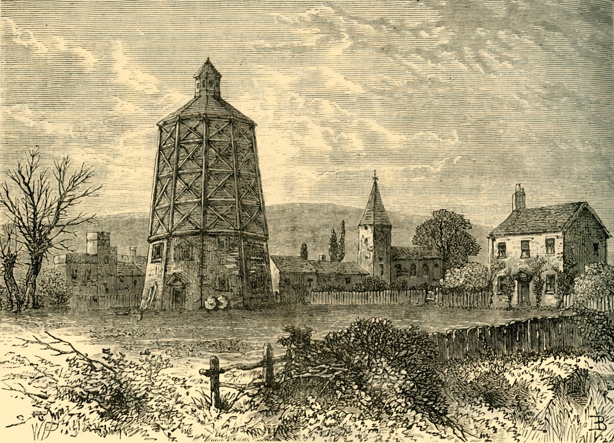 Oude Battersea Molen, rond 1800, ca. 1878 door Unbekannt