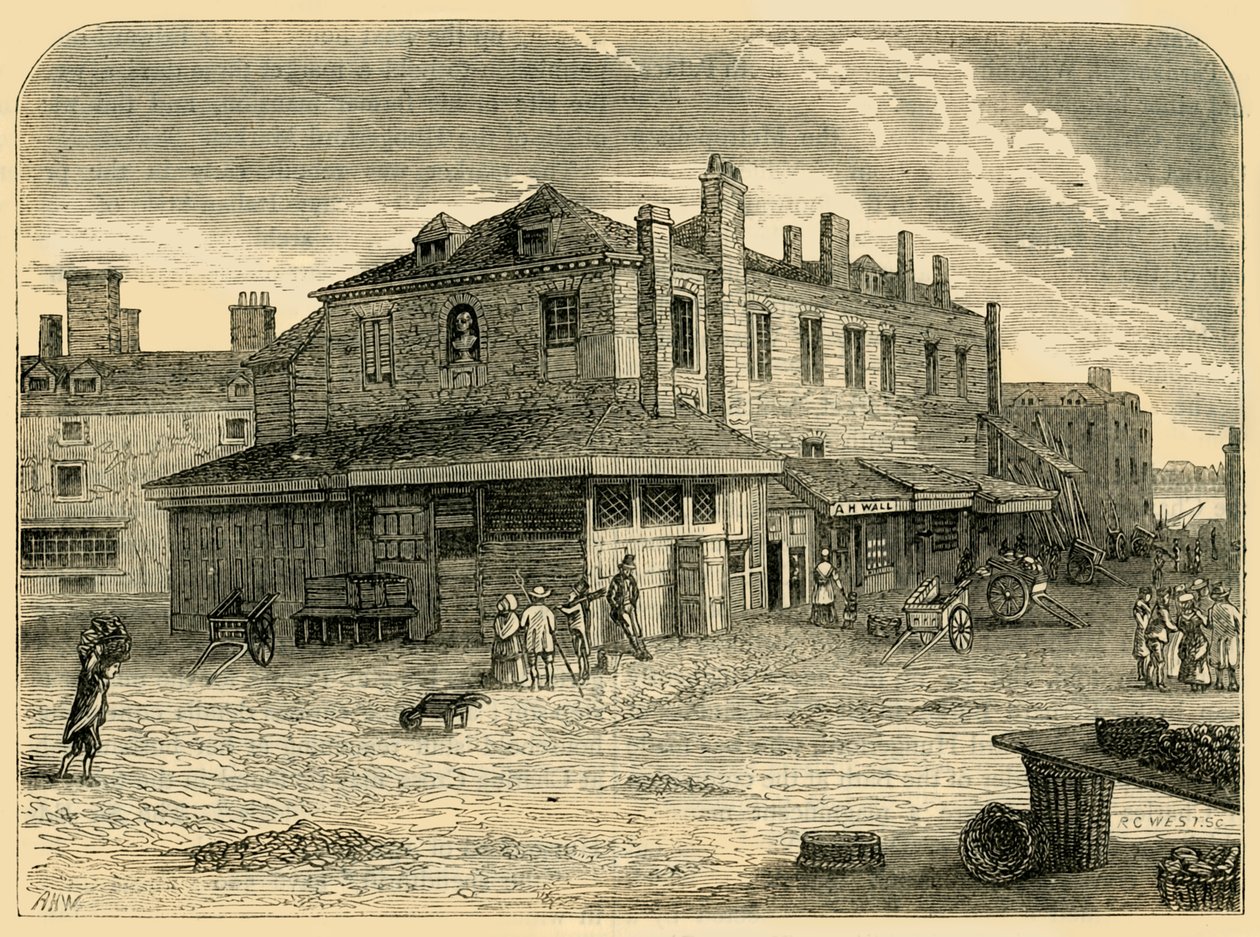 Oude Hungerford Markt, 1881 door Unbekannt