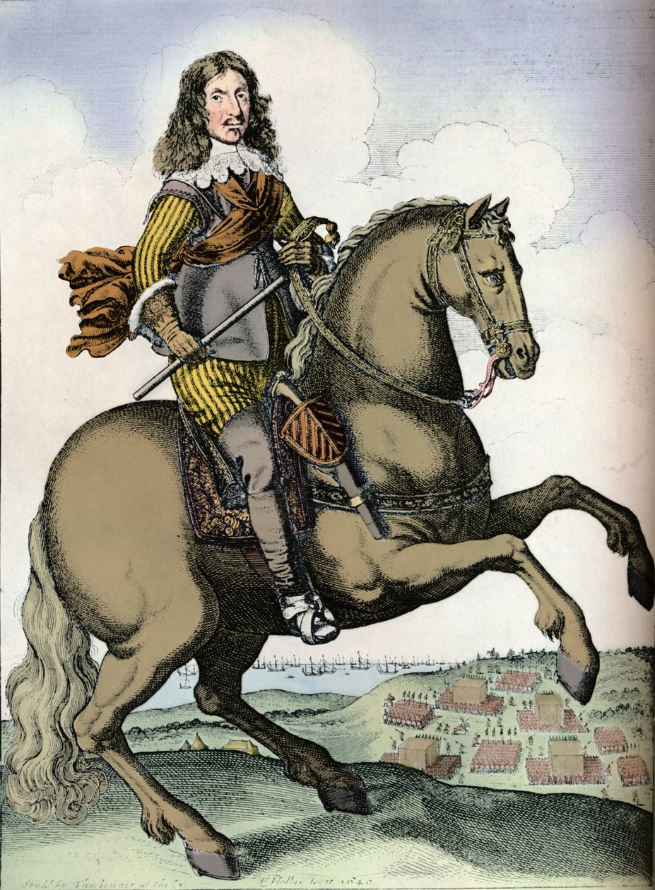 Oliver Cromwell, 1640 door Unbekannt