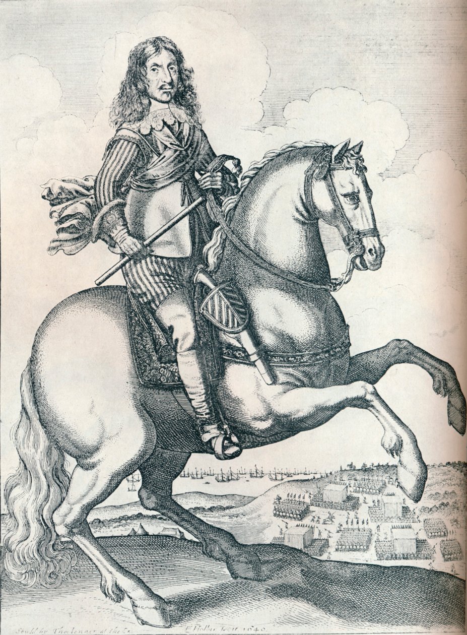 Oliver Cromwell, 1640 door Unbekannt