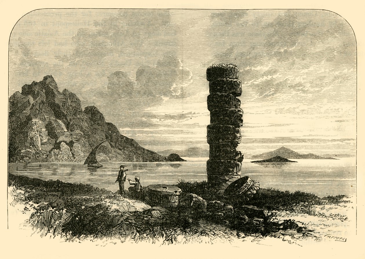 Aan de kust van Samos, 1890 door Unbekannt