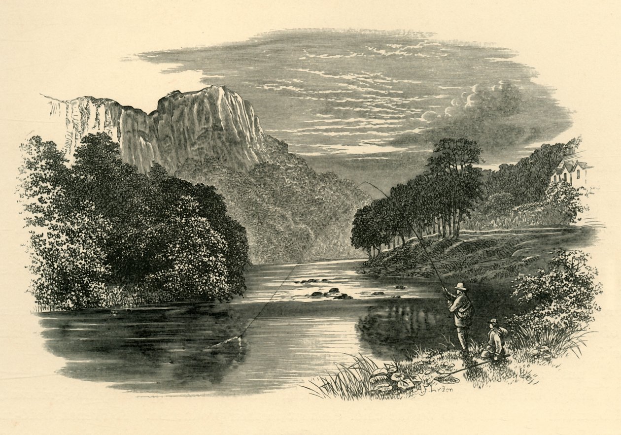 Op de Derwent, ca. 1890 door Unbekannt