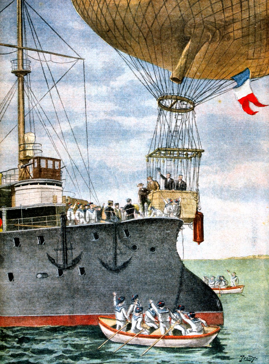 Op de Open Zee, 1901 door Unbekannt