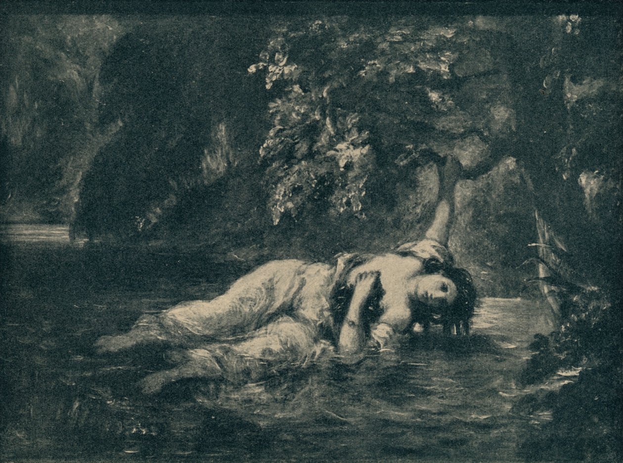 Ophelia, 1853 door Unbekannt