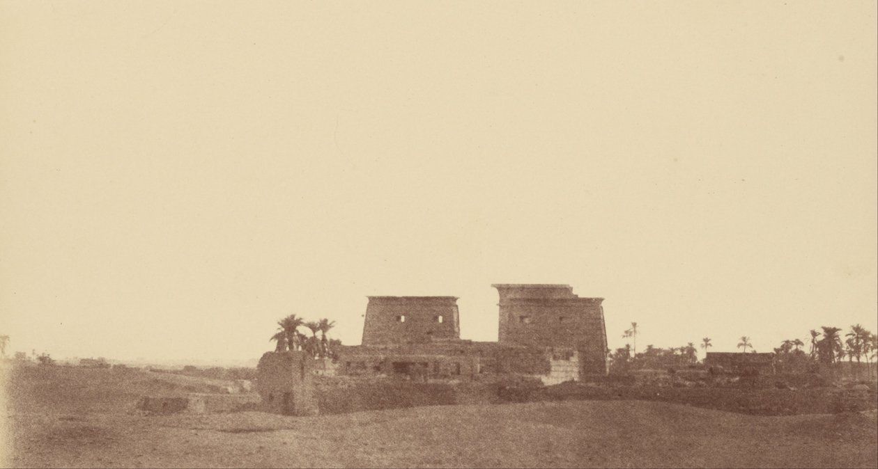 Overzicht van het Paleis van Karnak door Unbekannt