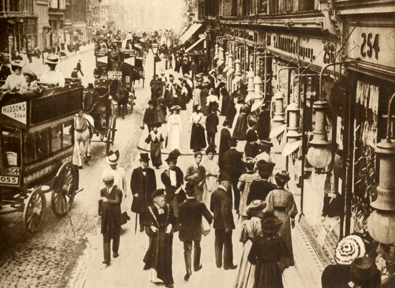 Oxford Street, 1909, 1933 door Unbekannt