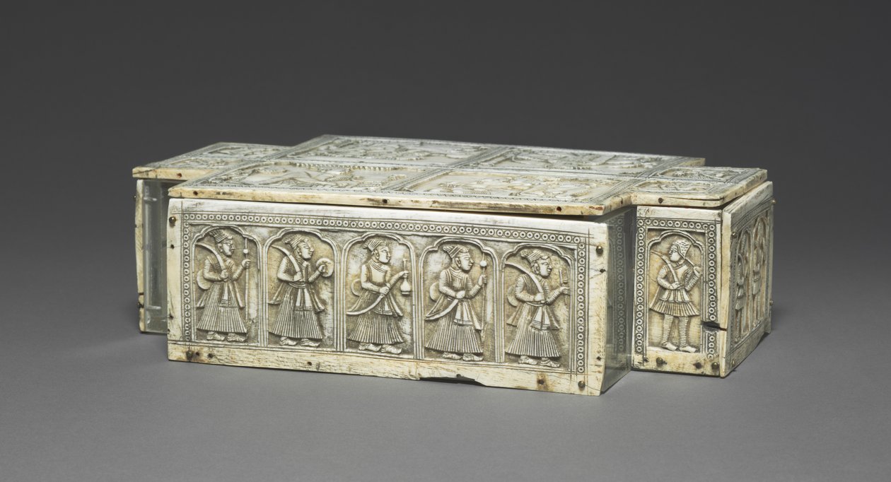 Panelen van een Doos, ca. 1700 door Unbekannt
