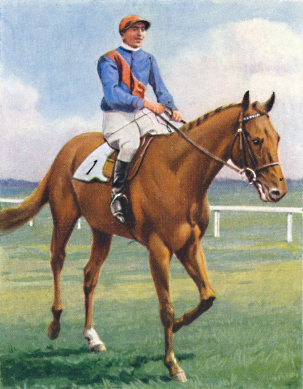 Panorama, Jockey: P. Beasley, 1939 door Unbekannt