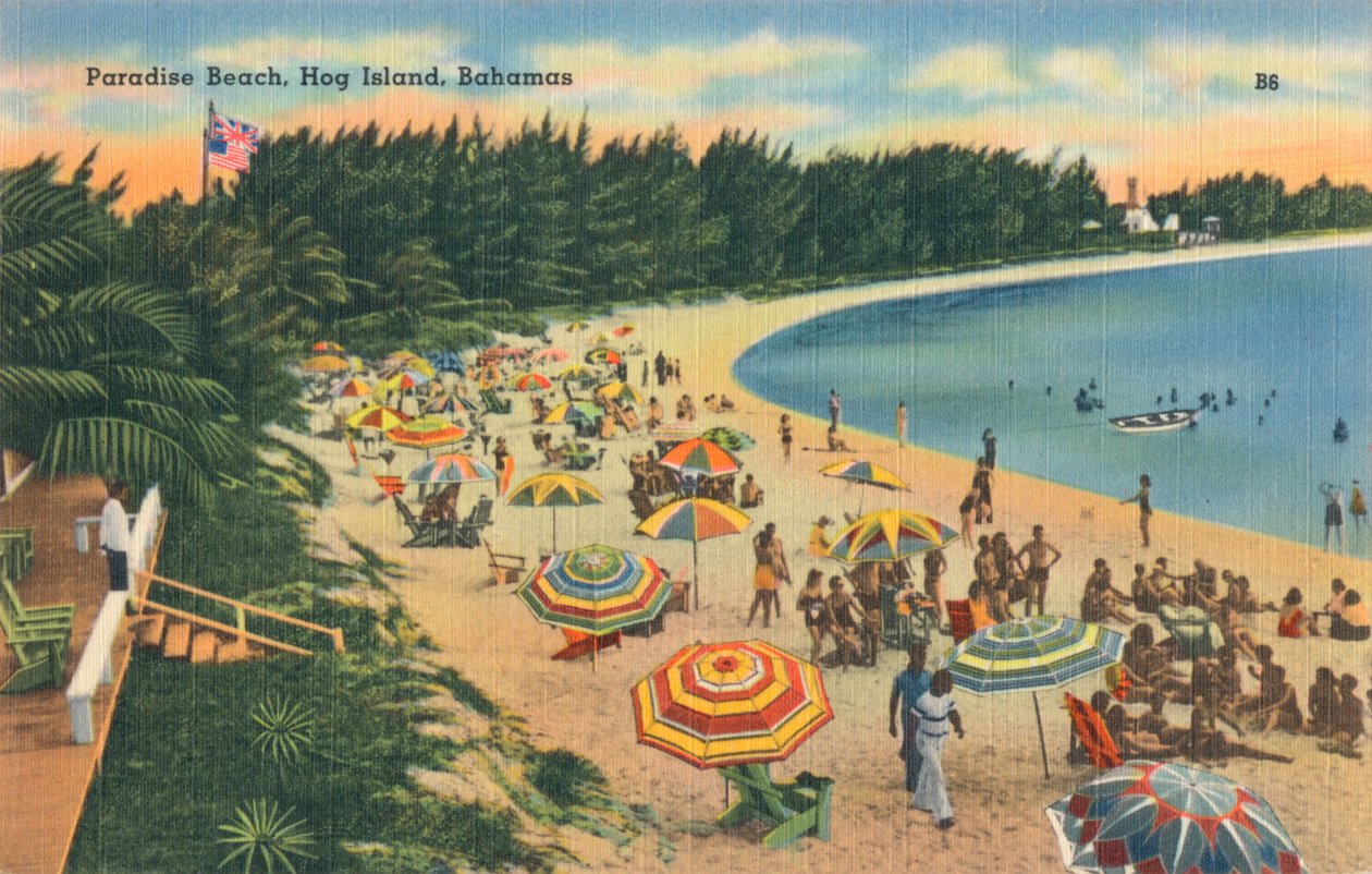 Paradise Beach, Hog Island, Bahama