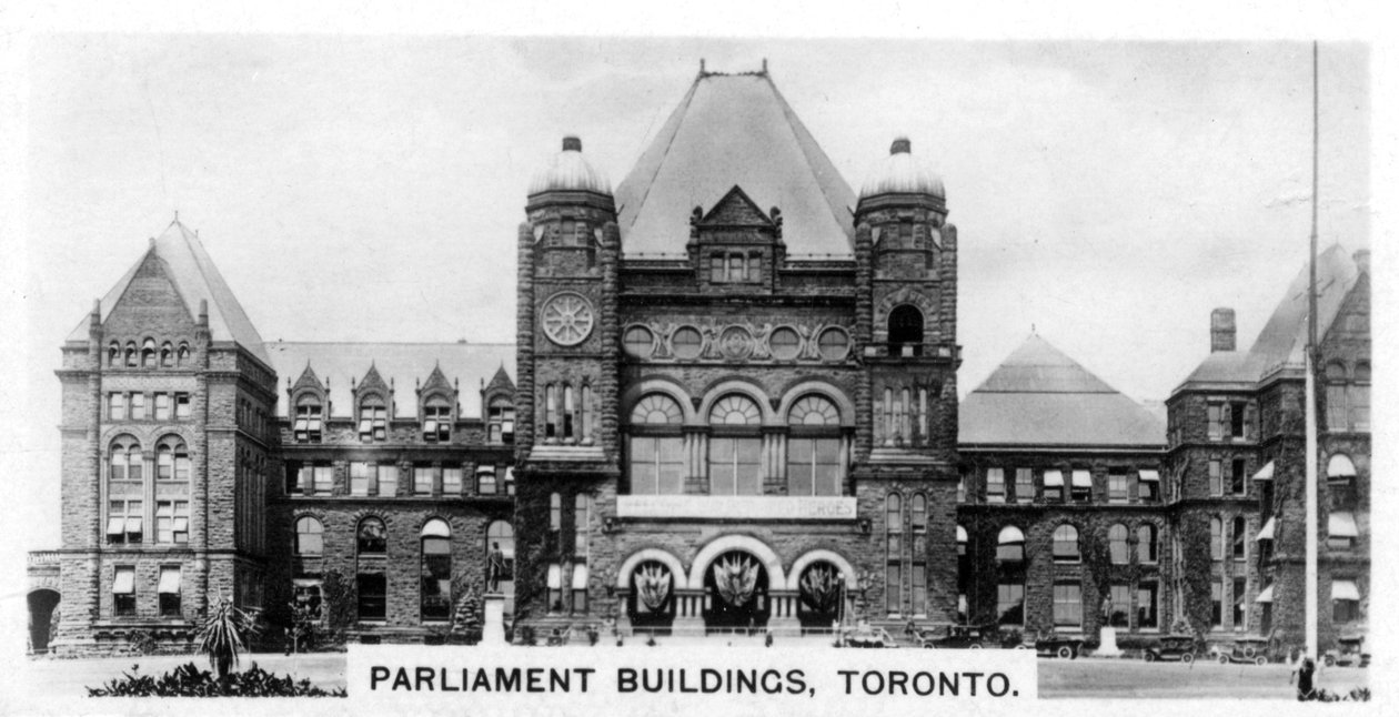Parlementsgebouwen, Toronto, Ontario, Canada door Unbekannt