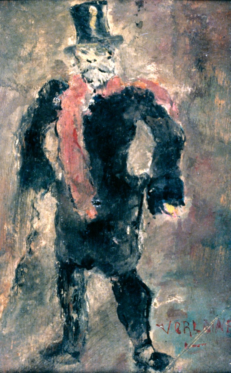 Paul Marie Verlaine, late 19e eeuw door Unbekannt