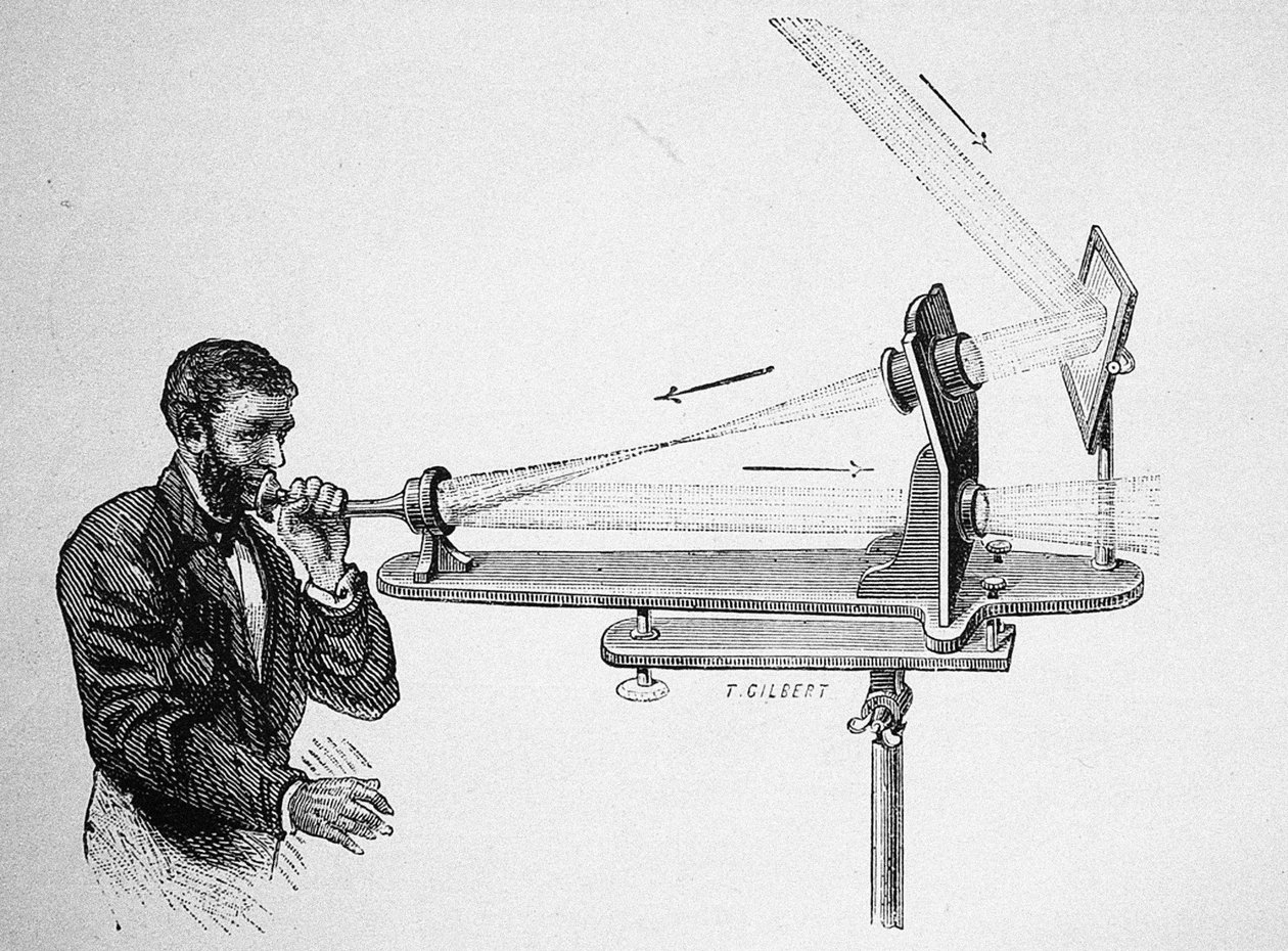 Fototelefoon door Alexander Graham Bell door Unbekannt