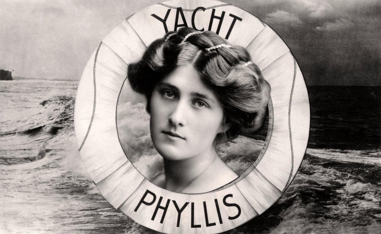 Phyllis Dare, Engelse actrice, 1907 door Unbekannt
