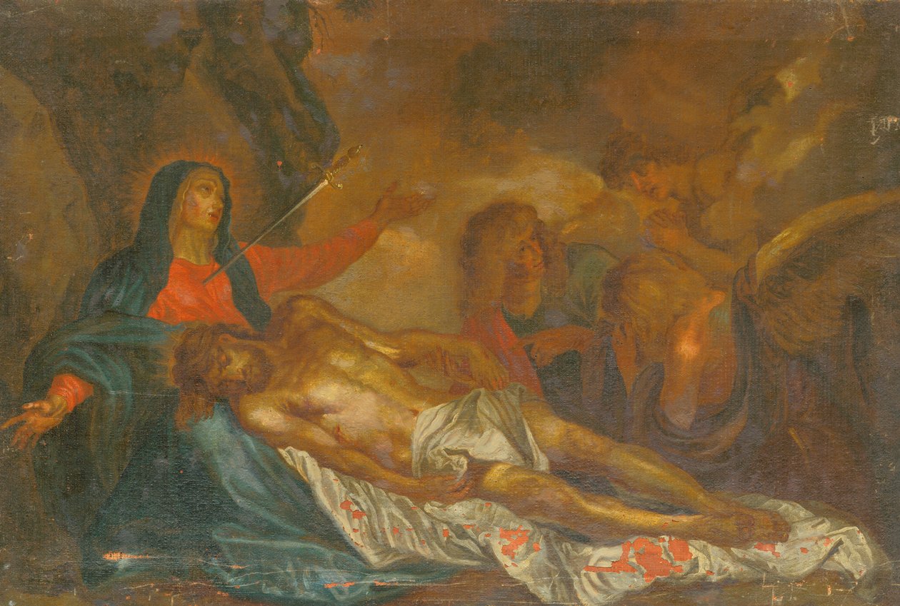 Pietà - Moeder van Smarten door Unbekannt