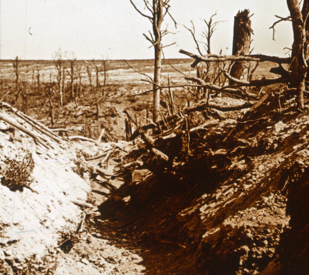 Plateau de Craonne, Noord-Frankrijk, c1914-c1918 door Unbekannt