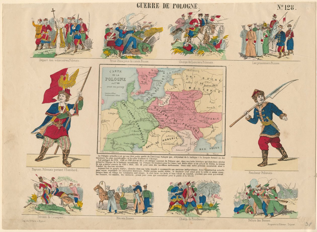 Poolse oorlog, 1831 door Unbekannt
