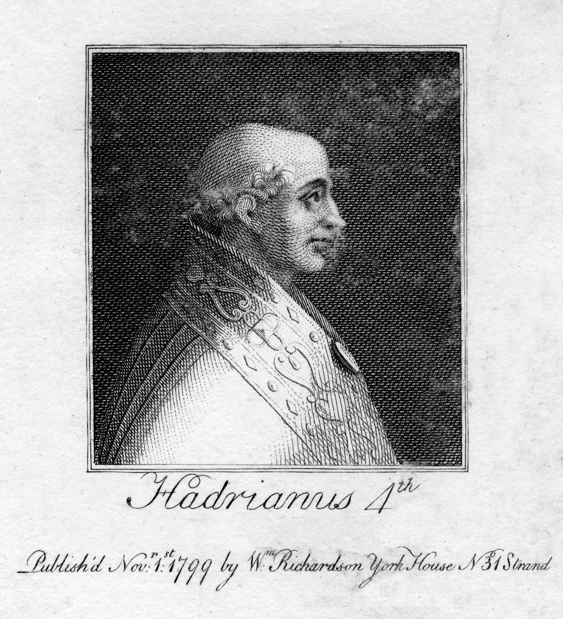 Paus Adrianus IV, 1799 door Unbekannt