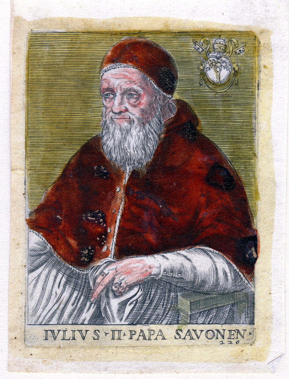 Paus Julius II door Unbekannt