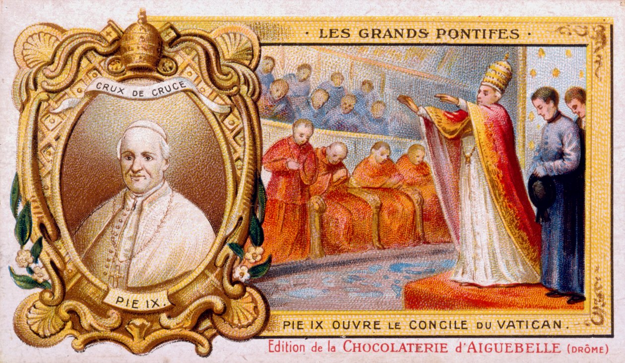 Paus Pius IX, 1869-1899 door Unbekannt