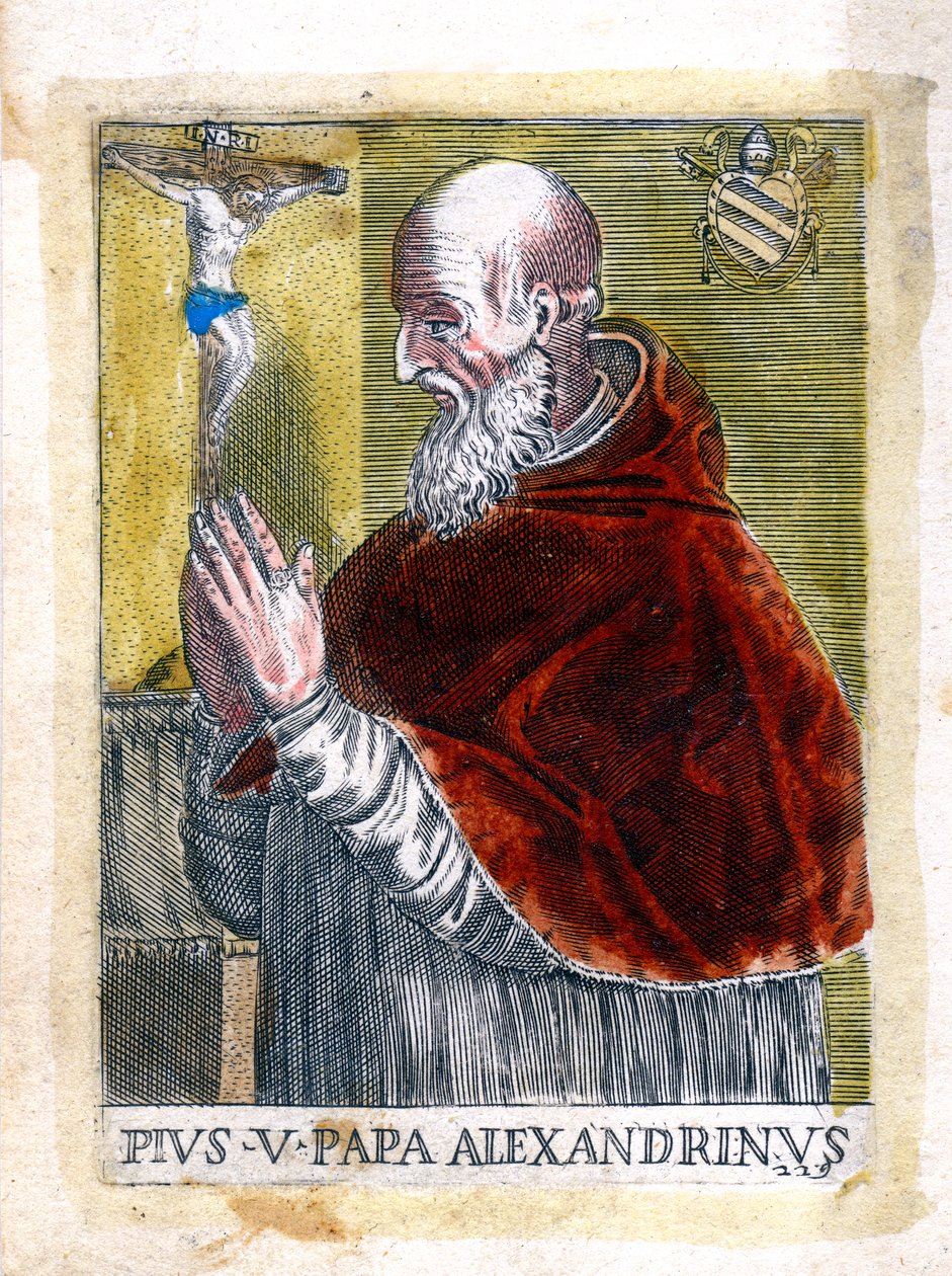 Paus St. Pius V door Unbekannt