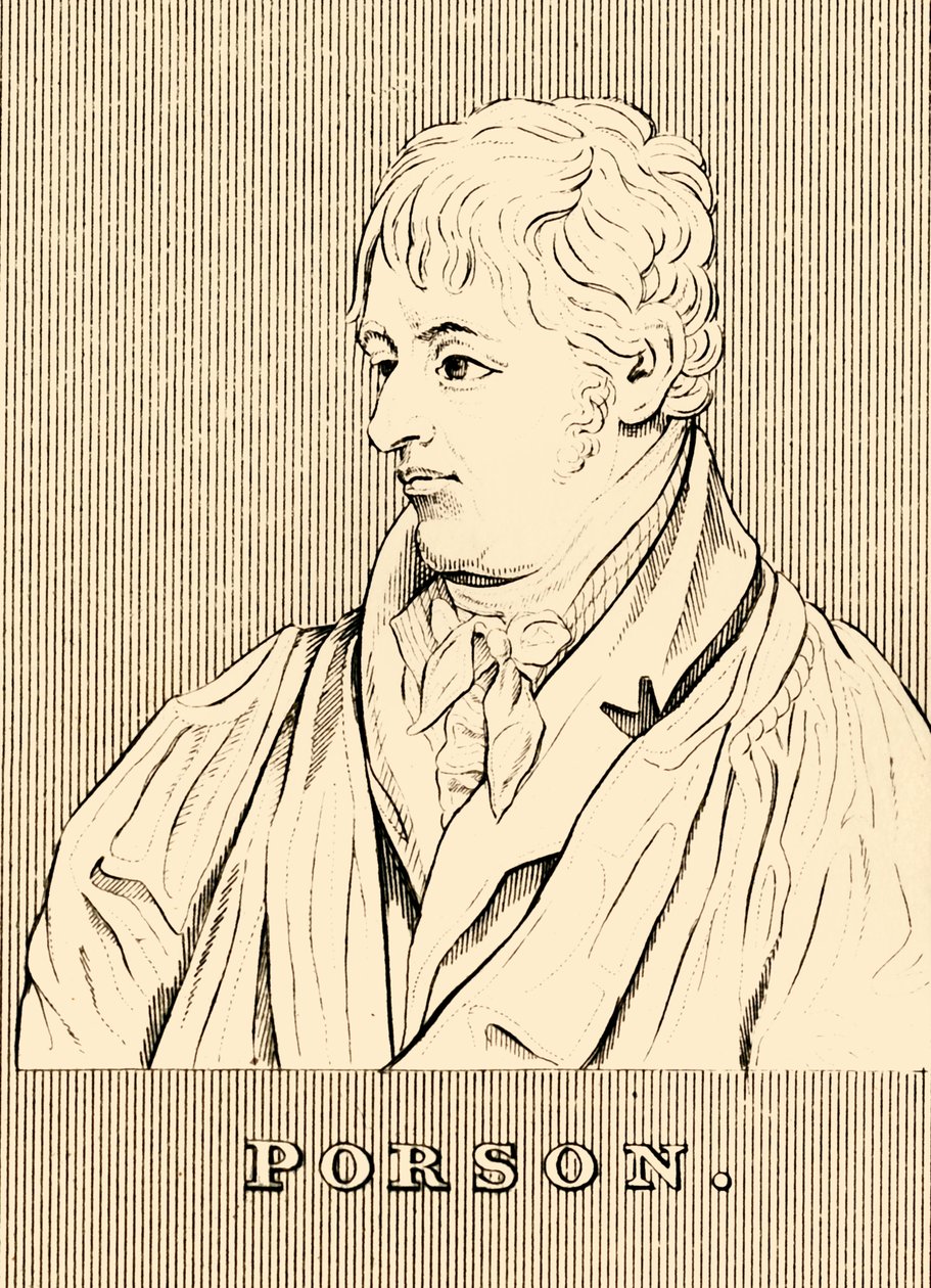 Porson, 1759-1808, 1830 door Unbekannt