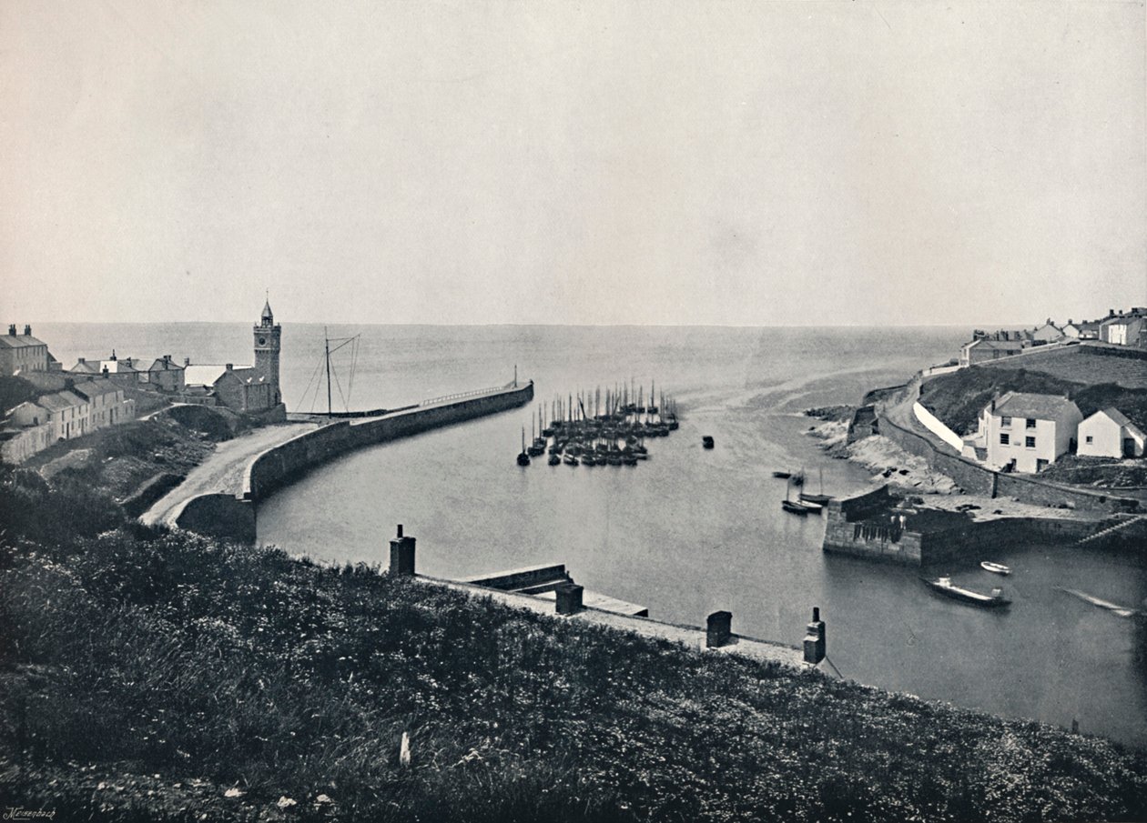 Porthleven - De Haven en Uitkijk, 1895 door Unbekannt
