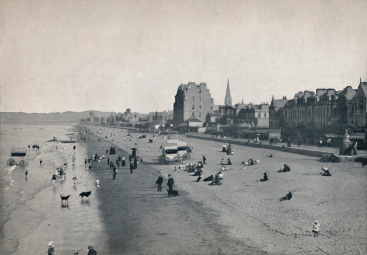 Portobello - Het Strand, 1895 door Unbekannt