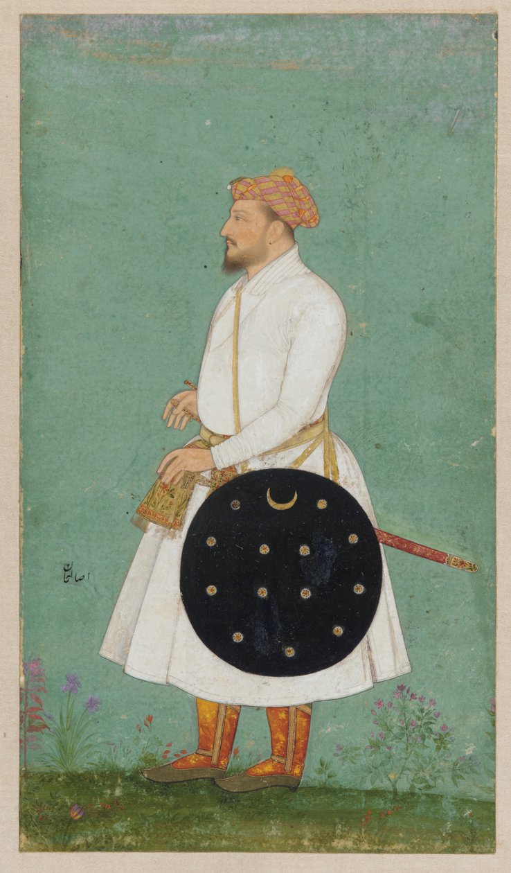 Portret van Asalat Khan door Unbekannt