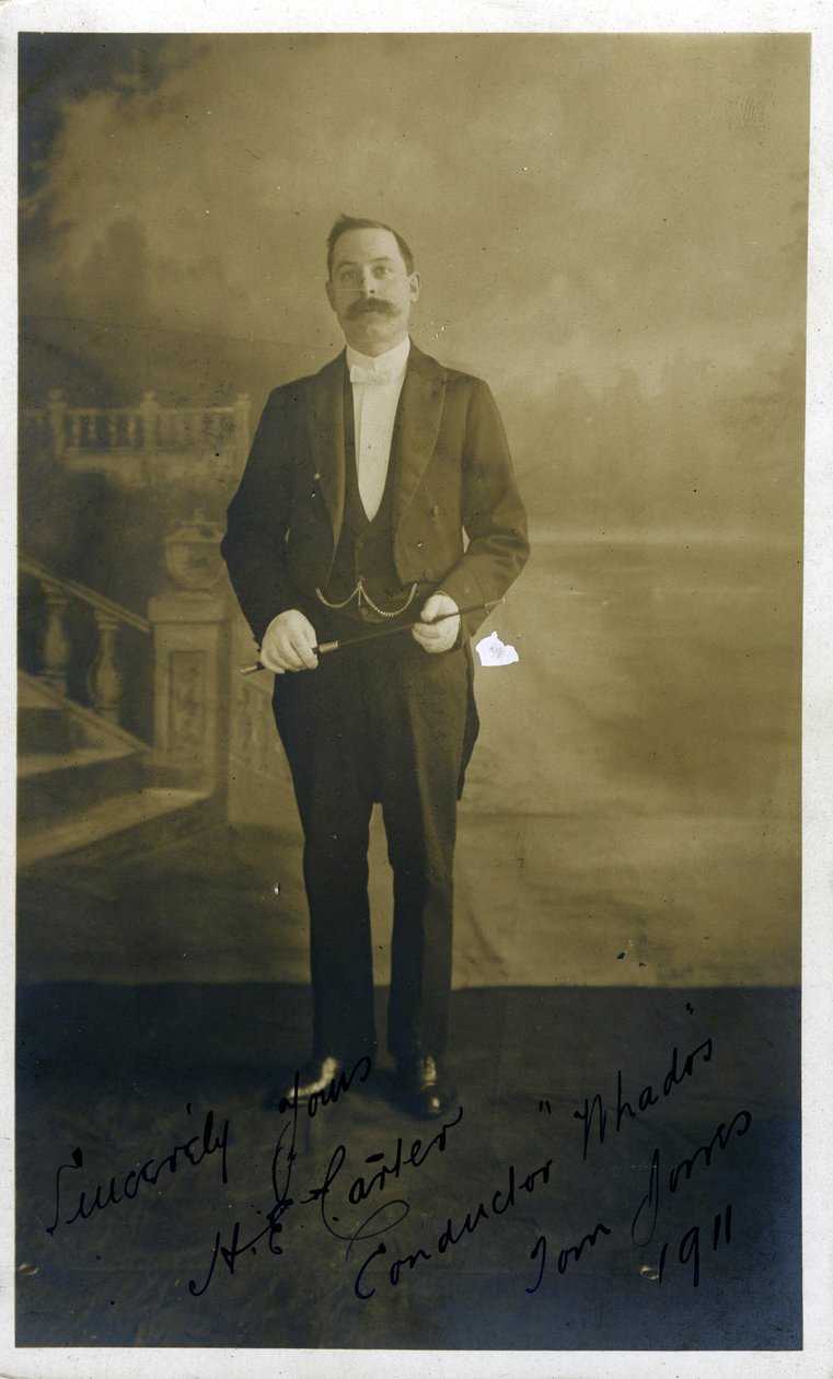 Portret van H. E. Carter door Unbekannt
