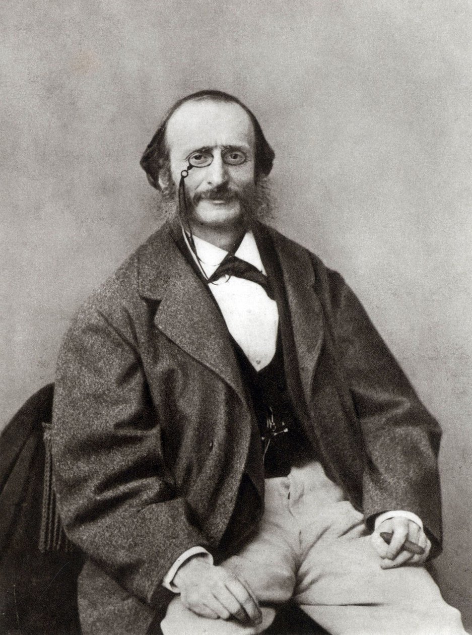 Portret van Jacques Offenbach door Unbekannt